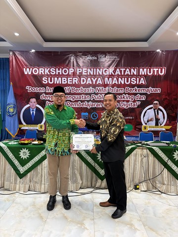STIT Muhammadiyah Kediri Gelar Workshop Peningkatan Mutu SDM Sivitas Akademika, Perkuat Kompetensi Dosen Muda di Era Digital